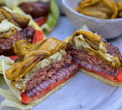 Hatch Chile Burger - Lets Get Grilling!