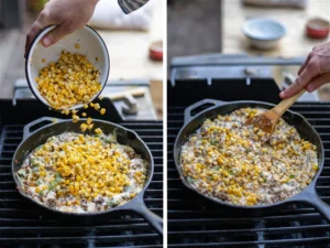 beef and corn skillet